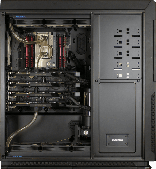 Extrémní pracovní stanice pro GPU rendering