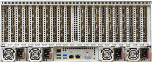 Sever pro 3D vizualizace s 10 GPU